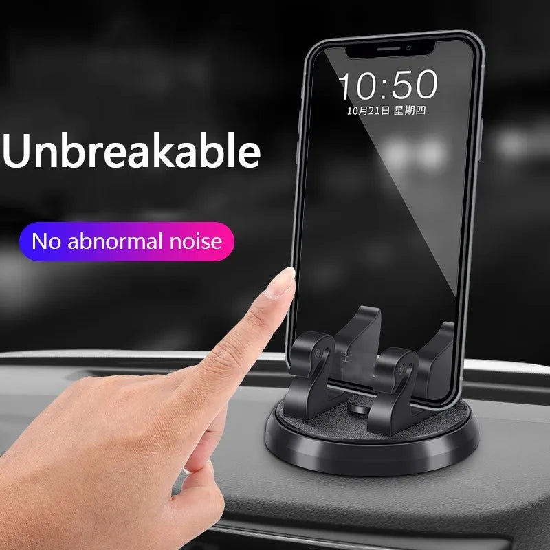 Car Dashboard Phone Holder 360 Degree Rotation