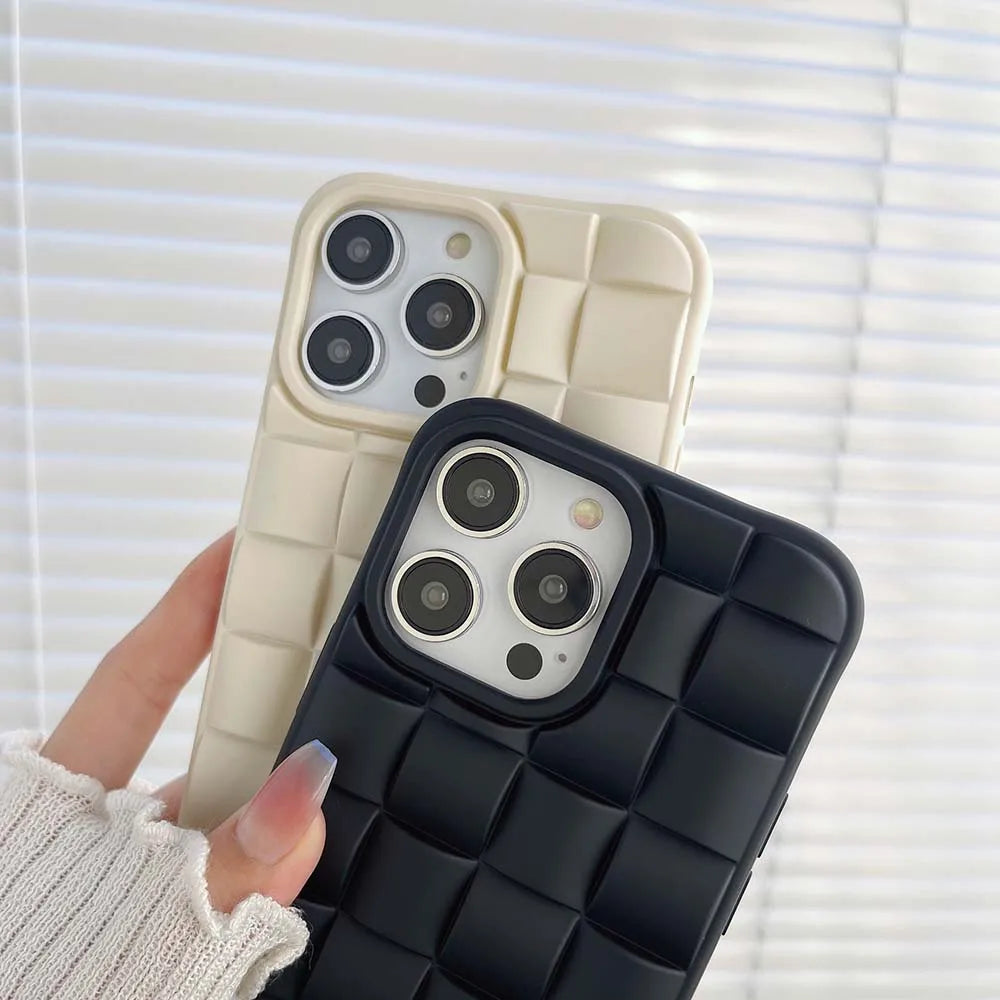3D Cube Style Case For iPhone ,12 ,11 Soft Cover