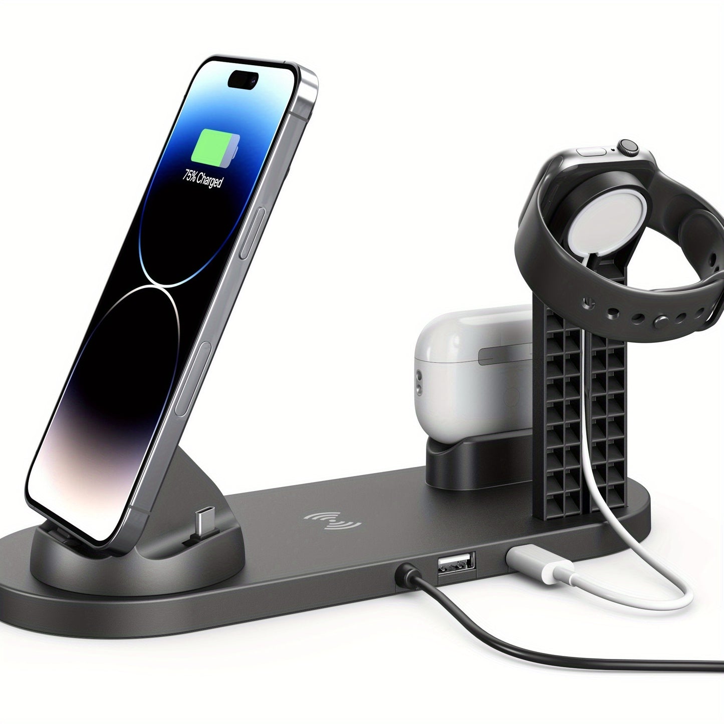 15W Rapid Wireless Charging Station - Fast Charging