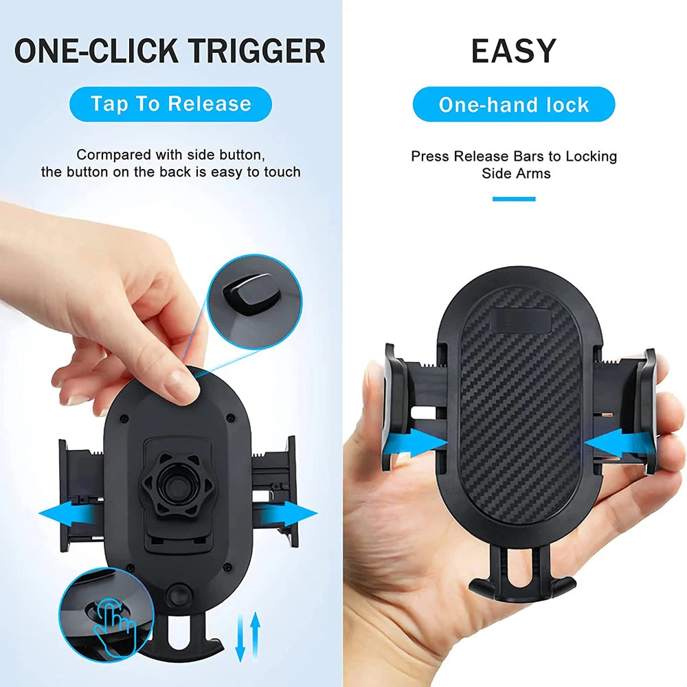 Car Phone Mount Long Arm Suction Cup Sucker