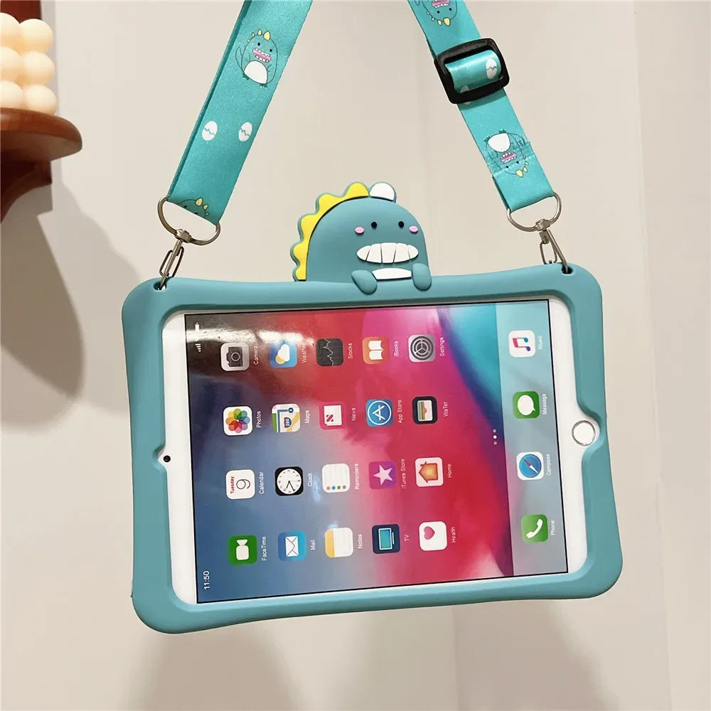 iPad  360 Rotation Stand Cover for  Kids Cases