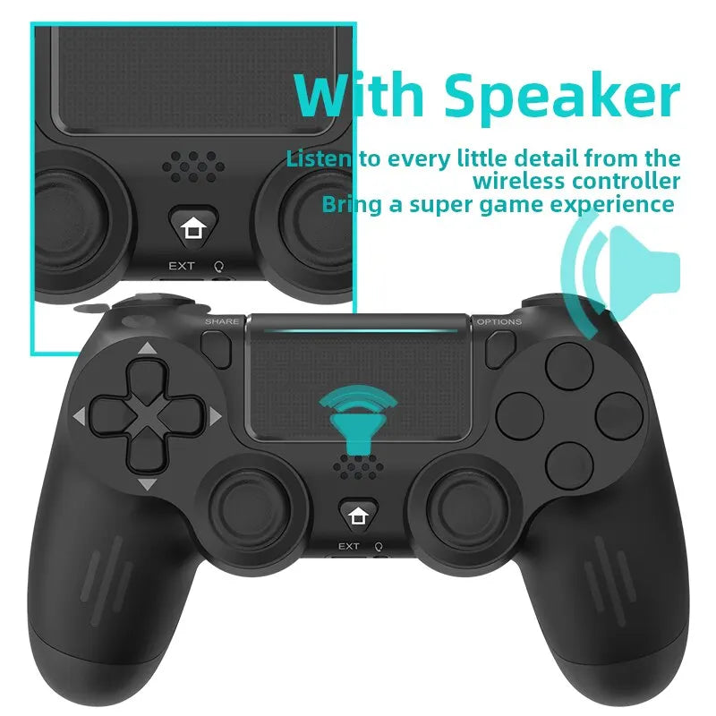 PS4/Slim/Pro Wireless Gamepad For PC Dual Vibration Joystick