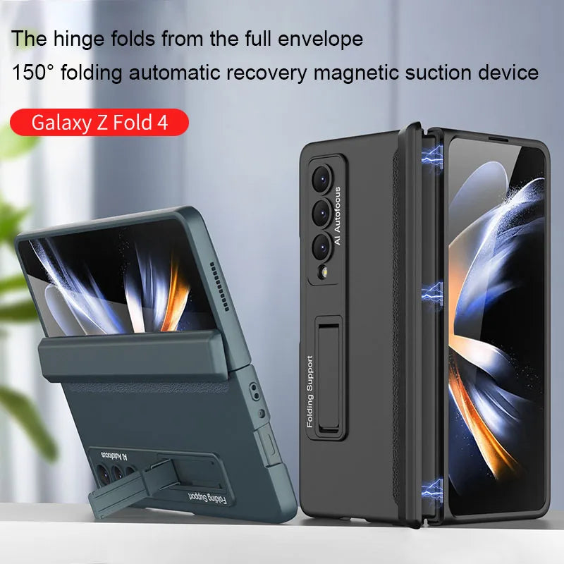 Samsung Galaxy Z Fold 5 4 3 2 5G Magnetic Adsorption Hinge Protection Phone Cover