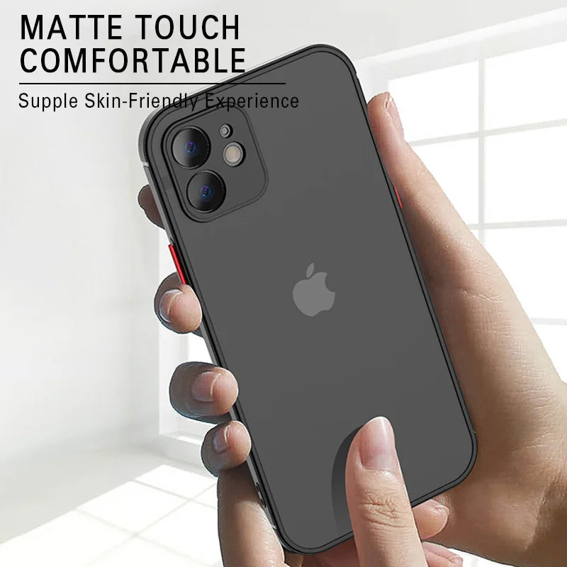 Matte Phone Case for iPhone 15 to 11 cases