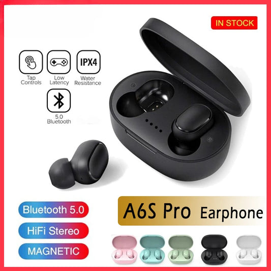 Bluetooth Wireless Headset With Microphones Sports Earbuds Earphones Noise-cancelling Earplug Mini Headphones Hands-free