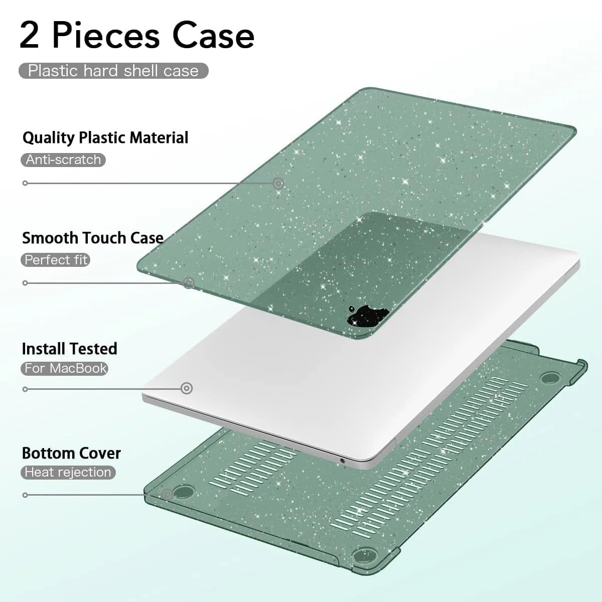 Macbook Air 15 M2 Case for Air 13.6 2022 Pro 13 inch Case for M1 Pro 14 16 Cover for M1 Air 13 A2337