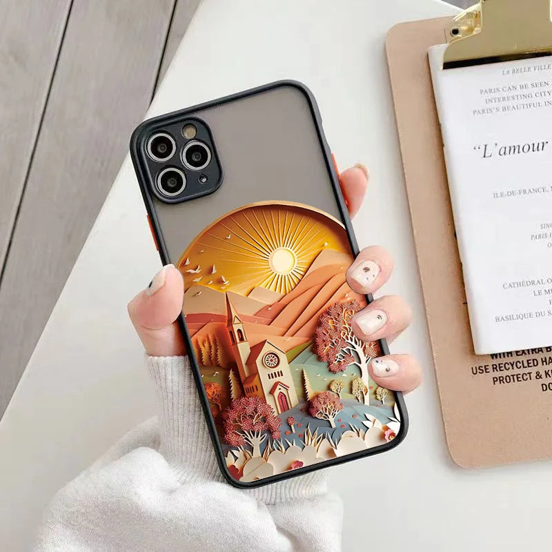 Landscape Scenery Phone Case For iPhone