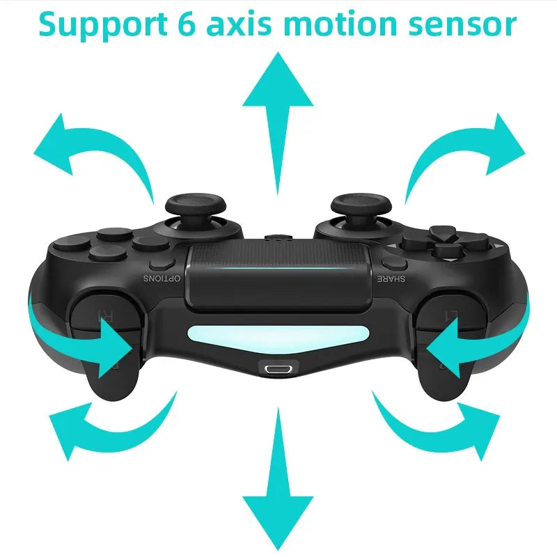 PS4/Slim/Pro Wireless Gamepad For PC Dual Vibration Joystick