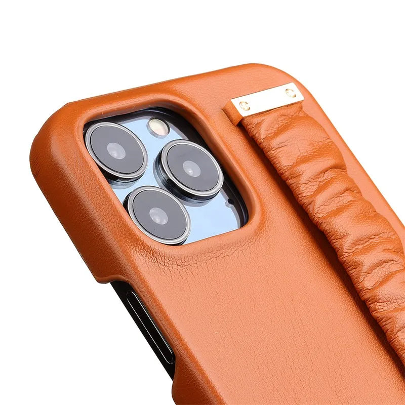 Wrist Strap Phone Cover Case For Iphone  X, XR, 11 Pro Max