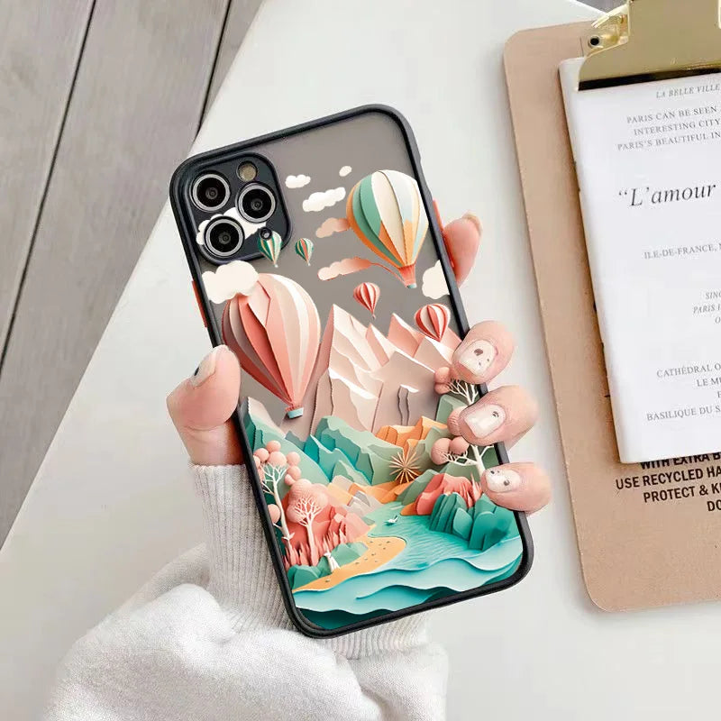 Landscape Scenery Phone Case For iPhone