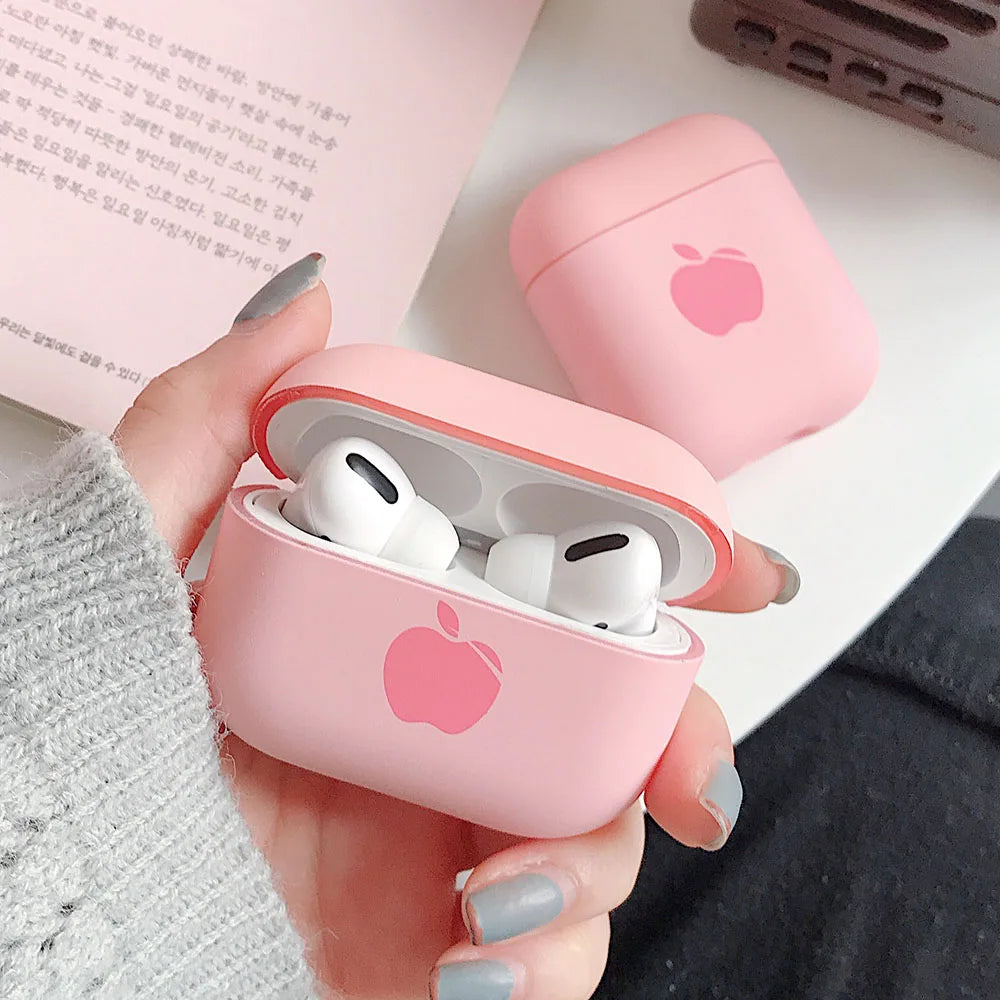 Solid Color Earphone Case For AirPods Pro 3 2 1