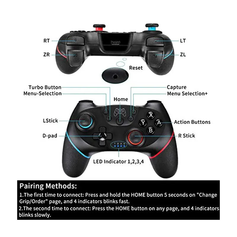 Wireless Controller Compatible-Nintendo Switch