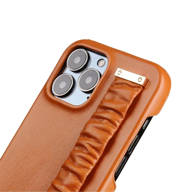 Wrist Strap Phone Cover Case For Iphone  X, XR, 11 Pro Max