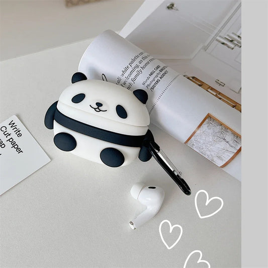 Panda Silicone Earphone Case For Airpods 1 2 3 Pro