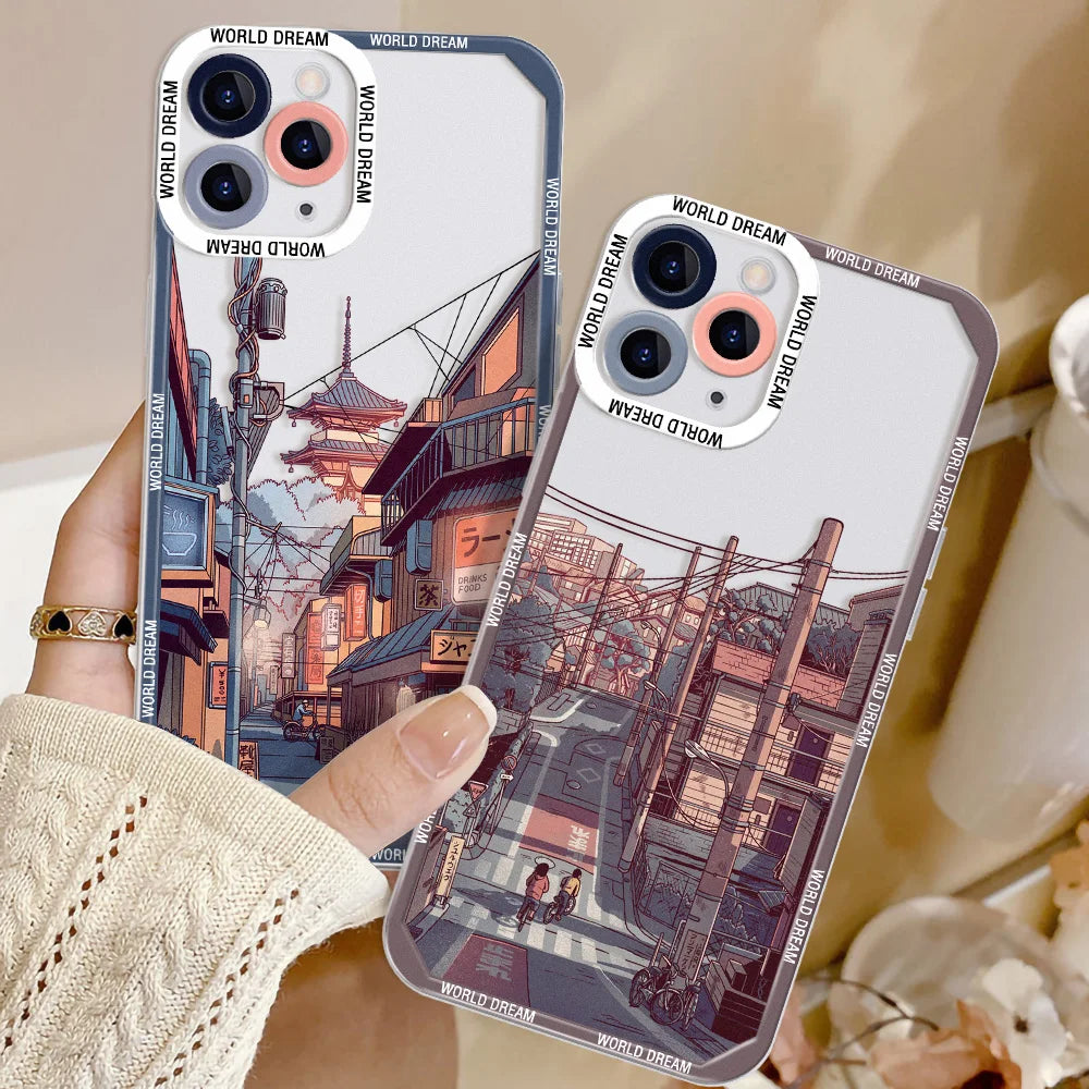 Phone Case For iPhone 11 12  X XR XS Max 7 8 Plus SE 2020 Cover