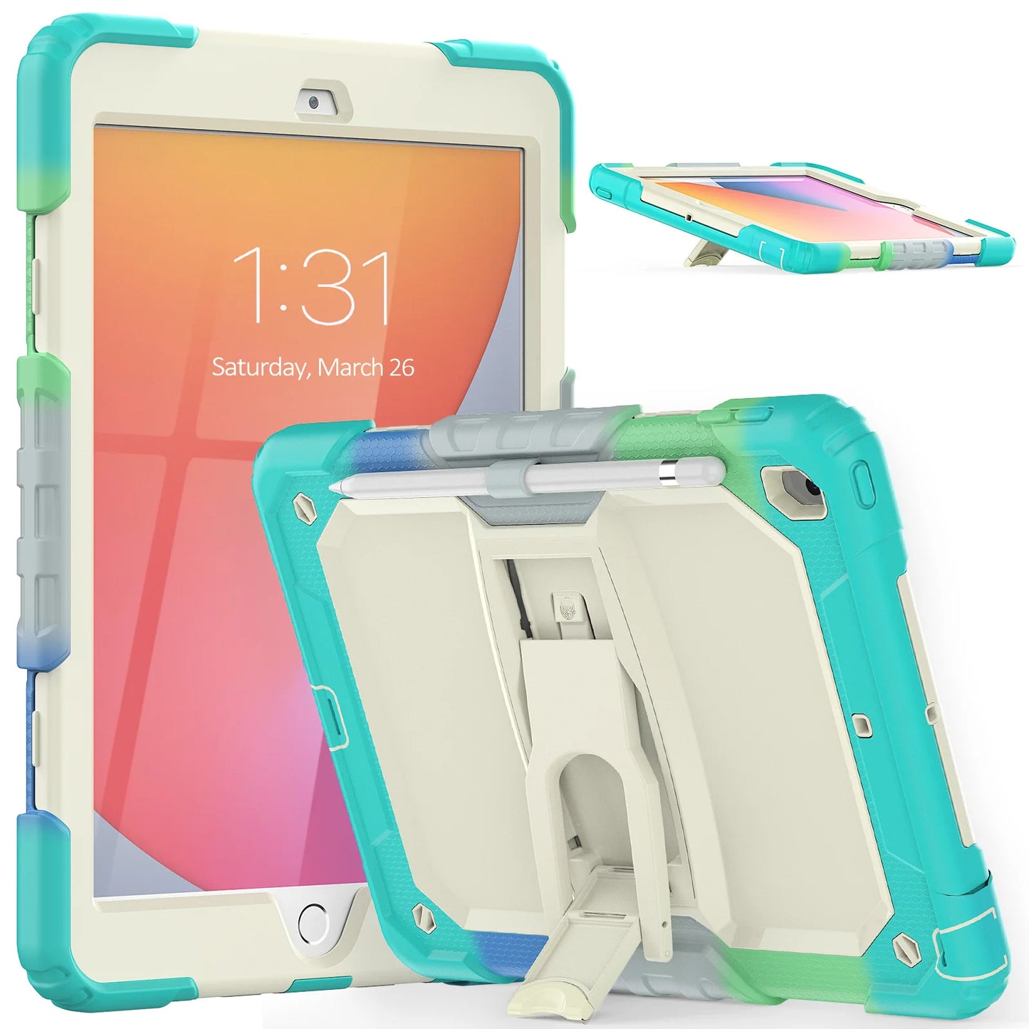 Heavy Duty Silicone Case For Ipad