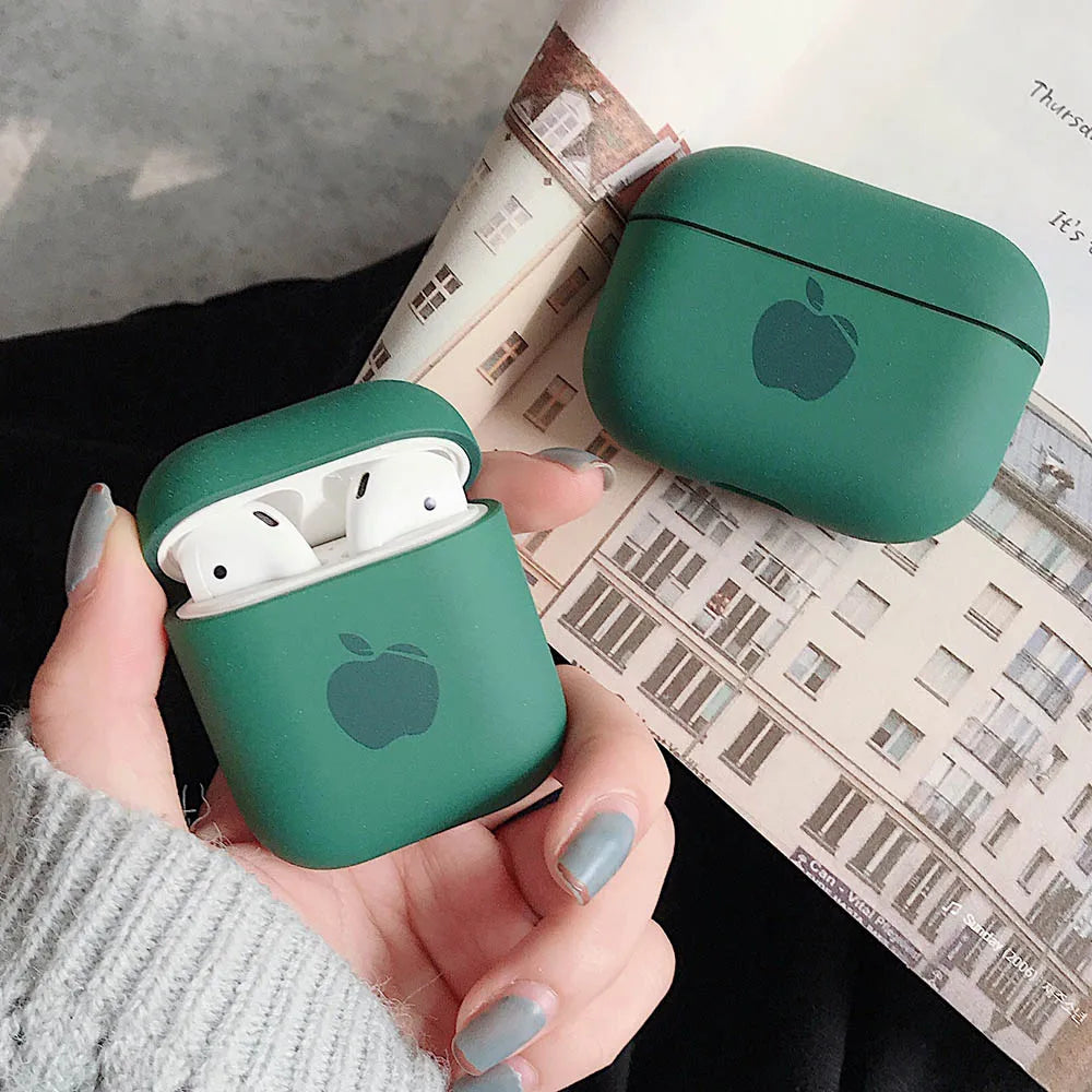 Solid Color Earphone Case For AirPods Pro 3 2 1