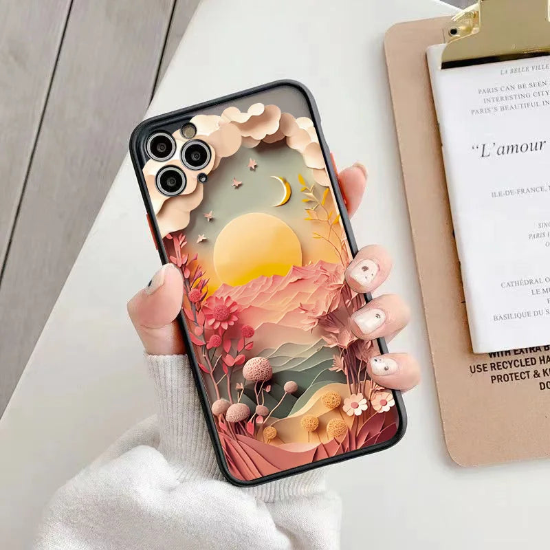 Landscape Scenery Phone Case For iPhone