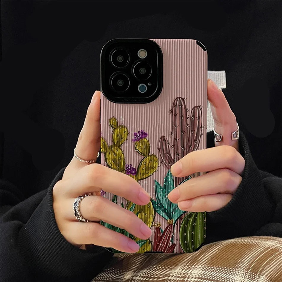 Pattern Colorful Planet Phone Case For iPhone 13 14 Pro Max