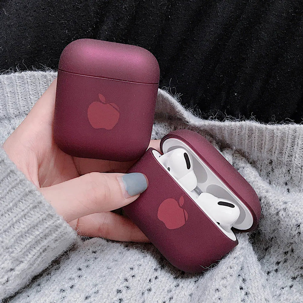 Solid Color Earphone Case For AirPods Pro 3 2 1