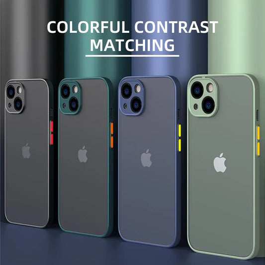 Matte Phone Case for iPhone 15 to 11 cases